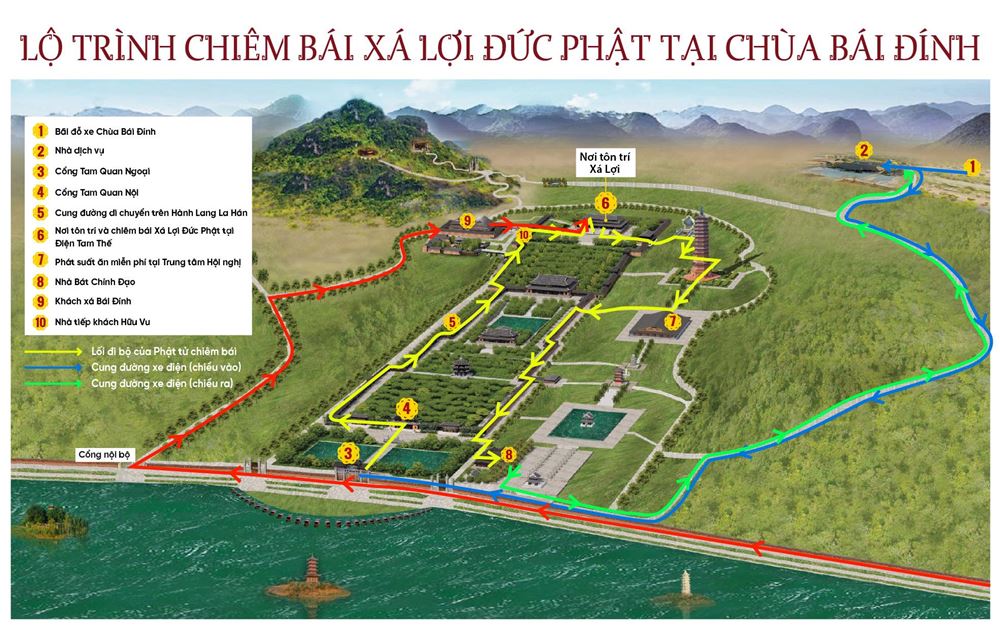 Bai Dinh Map